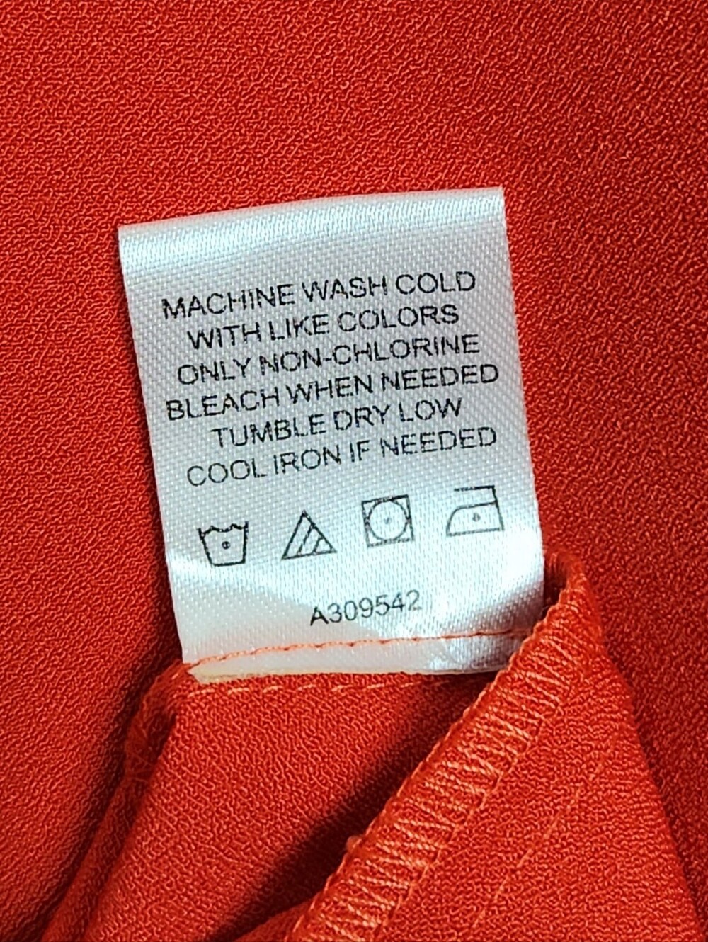 Laurie Felt Orange Bell Sleeve Scuba Stretch Dress Boatneck Womens Size 2X - Picture 12 of 12